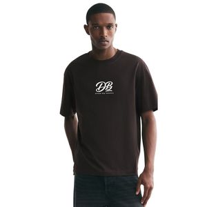 Camiseta Básica de Algodón para Hombre, Corte Holgado, Suave y Duradera, Manga Corta, Informal, para Estilo de Vida, Ropa Urbana y Uniformes de Equipo - Product Image 1