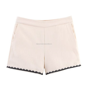Shorts pour femmes avec logo personnalisé, taille élastique, respirants, été - Product Image 2
