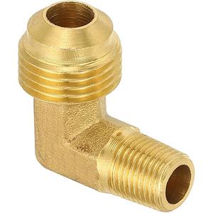 ข้อต่อท่อทองเหลือง 90 องศา แบบเกลียวนอก-ใน สำหรับงานประปา แก๊ส น้ำมัน และอุตสาหกรรม - Product Image 6