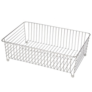 Cestino per pane per patatine fritte contenitore Fast Food cesto <span class=keywords><strong>in</strong></span> filo metallico per Display centrotavola ristorante cucina - Product Image 1