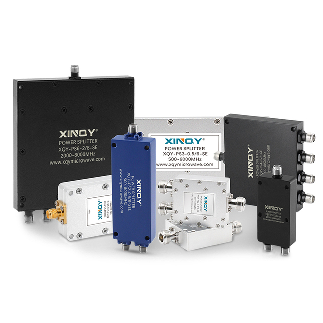 XINQY 2Way 3Way 4Way 6Way 8Way 9Way 32Way RF Power Divider 50Ω Microwave Signal Splitter with N Type & SMA Female Connectors