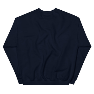 Sweat-shirt unisexe à col rond avec motif Family Legacy bleu marine, en molleton de coton doux, à manches longues, vêtement décontracté et tendance - Product Image 2