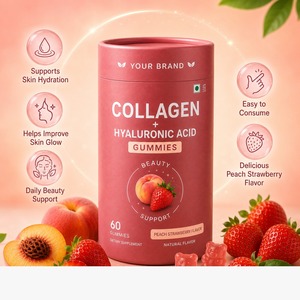 Gomitas de Colágeno Plus Ácido Hialurónico de Marca Privada OEM para Hidratación de la Piel y Apoyo a la Belleza - Product Image 3