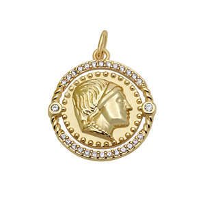 Gold Plated 925 Silver Bezel Setting Zircon Charm Pendant <b>Set</b> Moon Star Eye Butterfly Lock Cross DIY Unisex Necklace - Product Image 4