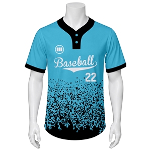 Uniformes de Béisbol Personalizados al por Mayor, Camisetas Deportivas de Primera Calidad que Absorben la Humedad, Ropa Deportiva Transpirable, Proveedor de Fábrica - Product Image 2