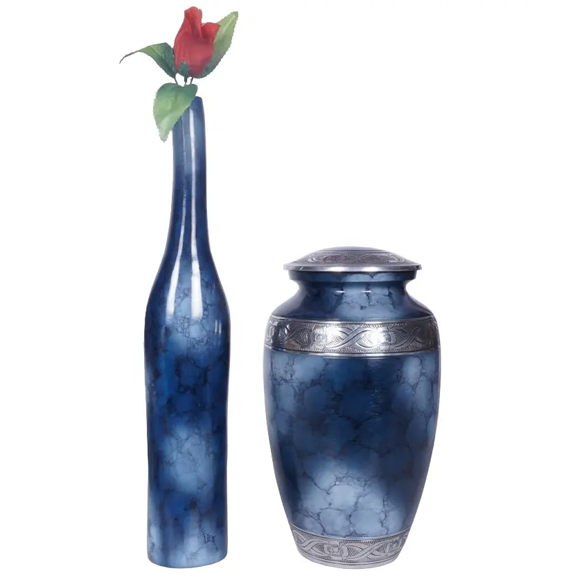 AMERICAN CREMATION URN WITH VASE FOR HUMAN ASHES