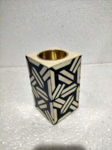 Porte-encens de luxe fait à la main en résine incrustée de coquillages Mubkhar Premium nacre parfum traditionnel Oud Ramadan et cadeau de l'Aïd - Product Image 5