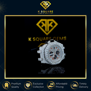 Nouvelle montre de luxe unisexe en acier inoxydable, mouvement à quartz automatique, style analogique, résistante à l'eau, avec diamants, verre saphir, 3 mètres - Product Image 2