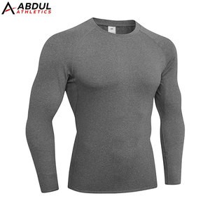 High Quality <b>Compression</b> <b>Shirts</b> Designed For Workout And Running With Breathable Fabric And Flexible Fit For Easy Movement - Product Image 1