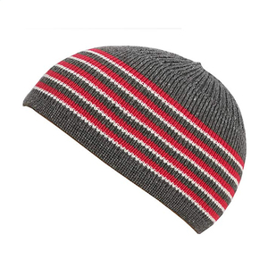 Bonnet Kufi Élastique Musulman en Gros avec Motifs Rayés et Couleurs Personnalisées – Nouveauté Tendance - Product Image 4