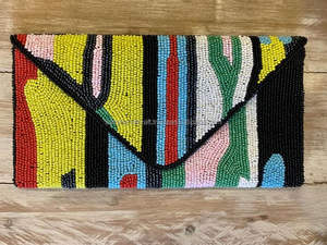 Bolso/Monedero Clásico Hecho a Mano de Estilo Bohemio, Bolso de Monedas Único de Estilo Festivo, Mini Bolsos para Mujer - Product Image 5