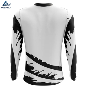 Camiseta Deportiva Transpirable para Hombre, Fabricada en Pakistán, de la Mejor Calidad, en Blanco y Negro, de Secado Rápido, para Fitness - Product Image 2