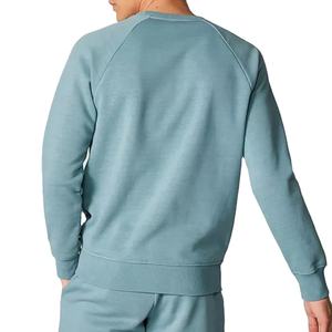 2025 nouveauté hommes poids lourd Vintage 100% coton sweat soleil délavé en détresse plaine teint hiver décontracté personnalisé solide - Product Image 2