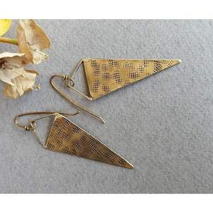 Bijoux de mode en cuivre et laiton durables, de luxe, écologiques, fabriqués à la main, modèle 1, pour les fêtes, fournitures de perlage exclusives - Product Image 4