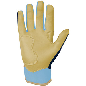 Latest Mens Short <b>Cuff</b> <b>Leather</b> Baseball Softball Batting Gloves Heavy <b>Wrist</b> Flexible Training OEM Wholesale Sports Gloves - Product Image 3