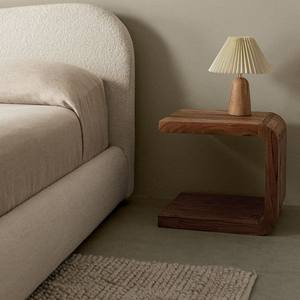 Mesa de Noche Vandana Nova Vertex de Madera de Acacia Vacry - Product Image 1