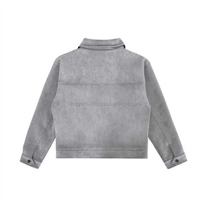 2025 Winter-Collection OEM <b>Men's</b> <b>Suede</b> Leather <b>Jacket</b> Wholesale Price Custom-Made Low Moq High Quality Heated Fashion <b>Jackets</b> - Product Image 2