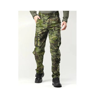 Pantalon de chasse extérieur respirant et imperméable de haute qualité, longueur standard, en matériau Bayer, coupe-vent, vente en gros - Product Image 3