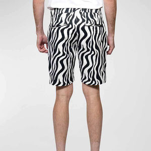 Pantalones Cortos Oxford Sólidos para Hombre, de Alta Calidad, Transpirables, con Cierre de Cordón, Cintura Media, Corte Regular, al por Mayor OEM - Product Image 4