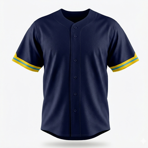 Nueva Camiseta de Béisbol de Secado Rápido, Transpirable, Talla Grande, Ropa Deportiva de la Mejor Calidad, 100% Poliéster, Servicio OEM - Product Image 1