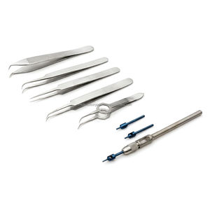 Factory Price 9 Pcs Hair Transplant Forceps FUE Hair <b>Punch</b> Kit Hair Restorationn Surgical Instrument <b>Set</b> Medtrust Surgical CE - Product Image 3