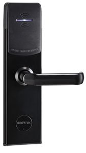 Serrure de porte intelligente Bluetooth pour hôtel avec application TTLock, serrure RFID SS304, Fox Domotics Classic P Lock - Product Image 3