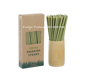 Precio barato pajitas de hierba/pajitas de hierba reutilizables/pajitas de hierba para beber ecológicas de Eco2go Vietnam - Product Image 4