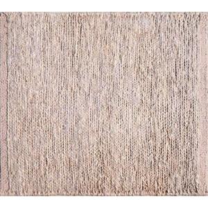 Hand Knotted Jute Fine Weave Rug | <b>Light</b> Beige | 100% Jute | Custom Sizes Available - Product Image 3