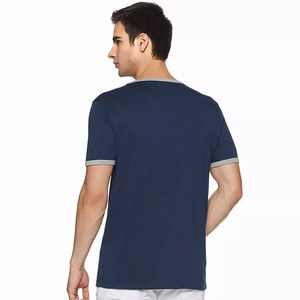 Camiseta de Hombre al por Mayor de Alta Calidad, Diseño Personalizado con Logotipo, 100% Algodón, Ecológica, de Secado Rápido, Transpirable, Cuello Redondo, Tallas Grandes - Product Image 2