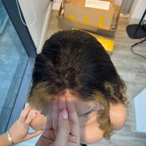 Extensiones de Cabello Vietnamitas, Máquina de Doble Trama, Cabello de Alta Calidad para Pelucas, Tejido de Cabello, Color Rubio Degradado Oculto - Product Image 2