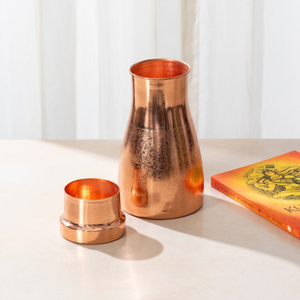 Luxury Royal Copper Embossed Food Grade Dishwasher Safe Stackable <b>Jar</b> for Business Gifts - Product Image 2