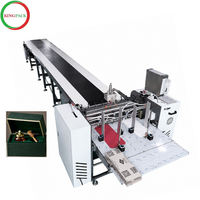 Machine automatique de collage de boîtes rigides CE, alimentateur de papier pour boîtes en carton, machine à sceller au colle thermofusible