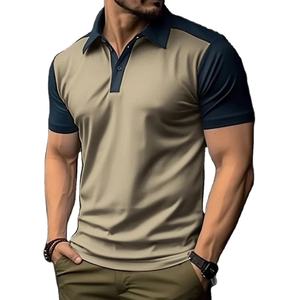 เสื้อยืดโปโลผู้ชายผู้หญิง, เสื้อยืดคู่รักผ้าฝ้ายลำลองแขนสั้น100% 260กรัมสไตล์ฮิปฮอปสตรีท - Product Image 5