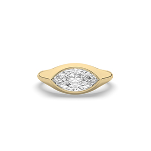 1.60Ct Lab Diamond Women's <b>Ring</b> Marquise Brilliant Cut 925 Sterling Silver Luxury <b>Thin</b> Band Lightweight Promise <b>Ring</b> IGI - Product Image 6