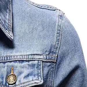 <b>Mens</b> Jeans Winter <b>Jacket</b> Slim Fit Casual Fashion Outerwear <b>Warm</b> Comfortable for Autumn Winter Daily Wear - Product Image 5