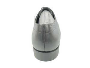 Chaussures habillées formelles pour hommes en cuir véritable noir, à bout pointu, imperméables, à lacets, pour le bureau - Product Image 2
