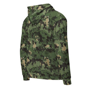 เสื้อฮู้ดลายพรางสำหรับผู้ชาย เสื้อฮู้ดออกกำลังกายฤดูหนาว ระบายอากาศได้ดี น้ำหนักเบา เสื้อฮู้ดแบบสวมหัวและเสื้อสเวตเชิ้ตผ้าคอตตอนผสม - Product Image 3