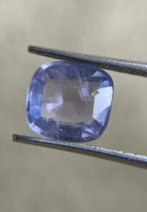 Zafiro azul natural suelto de 1.40 quilates, zafiro azul suelto de las minas de Ceilán, zafiro azul de Sri Lanka, zafiro azul sin calentar. - Product Image 3