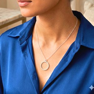 <b>Silver</b> Round Bezel Pendant Blank <b>Charm</b> Jewelry Finding for <b>Bracelet</b> Necklace Making Custom Jewelry Accessories - Product Image 3