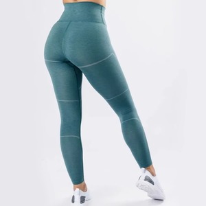 เลกกิ้งออกกำลังกายโยคะสำหรับผู้หญิง ทรงเข้ารูป ยาวถึงเข่า เนื้อผ้าถักบางเบา ระบายอากาศได้ดี ป้องกันแบคทีเรีย เอวสูง เซ็กซี่ ขายดีประจำปี 2026 - Product Image 2