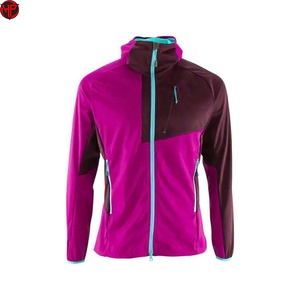Veste Softshell Femme 2026 à Capuche Coupe-Vent Imperméable Respirante Zippée pour Sports de Plein Air avec Logo Personnalisé - Product Image 1