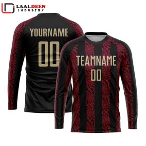 ชุดฟุตบอลทีมสโมสร ราคาขายส่ง ชุดฟุตบอล 25/26 โลโก้สั่งทำ โพลีเอสเตอร์ 100% ชุดทีม, โลโก้ และหมายเลขสั่งทำได้ - Product Image 4