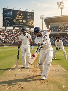 Batte de cricket en saule anglais sur mesure, de qualité supérieure, taille standard, par Naqqash Sports - Product Image 1