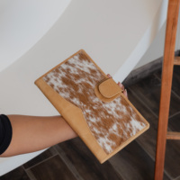 Dompet kulit sapi ukuran besar untuk wanita dompet kulit asli dompet Clutch Case kartu dompet grosir Barat
