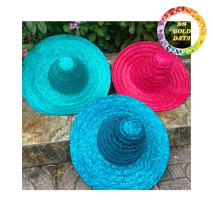 Sombrero Mexicano de Paja Barato al por Mayor, Sombrero Panamá de Ala Ancha para Hombres, Mujeres y Eventos - Product Image 5