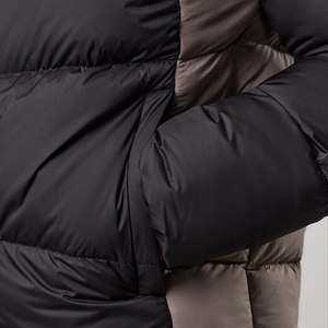 เสื้อแจ็คเก็ตพัฟเฟอร์แบบมีฮู้ดสำหรับผู้ชาย ดีไซน์ใหม่ คุณภาพสูง ตัดเย็บตามสั่ง สำหรับฤดูใบไม้ร่วง กันลม บุใยแบบพอง มีซิปด้านหน้า - Product Image 4