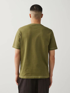 Camiseta para hombre 100% algodón de alta calidad, estilo oversized con hombros caídos, camiseta lisa para hombre, personaliza tu logotipo, camisetas para hombre, corte holgado. - Product Image 4