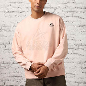 Sweat-shirt oversize en tissu chaud et confortable, au design simple et au style décontracté. - Product Image 5