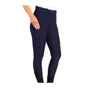 Pantalon d'équitation extensible 4 directions de haute qualité, leggings, collants, vêtements d'équitation en tissu technique au toucher doux - Product Image 2