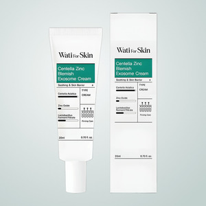 ครีมบำรุงผิวหน้าเกาหลี K-Beauty Whatiforskin Centella Zinc Blemish Exosome Cream ผลิตในเกาหลี 20 มล. สารสกัดจากใบบัวบก - Product Image 2